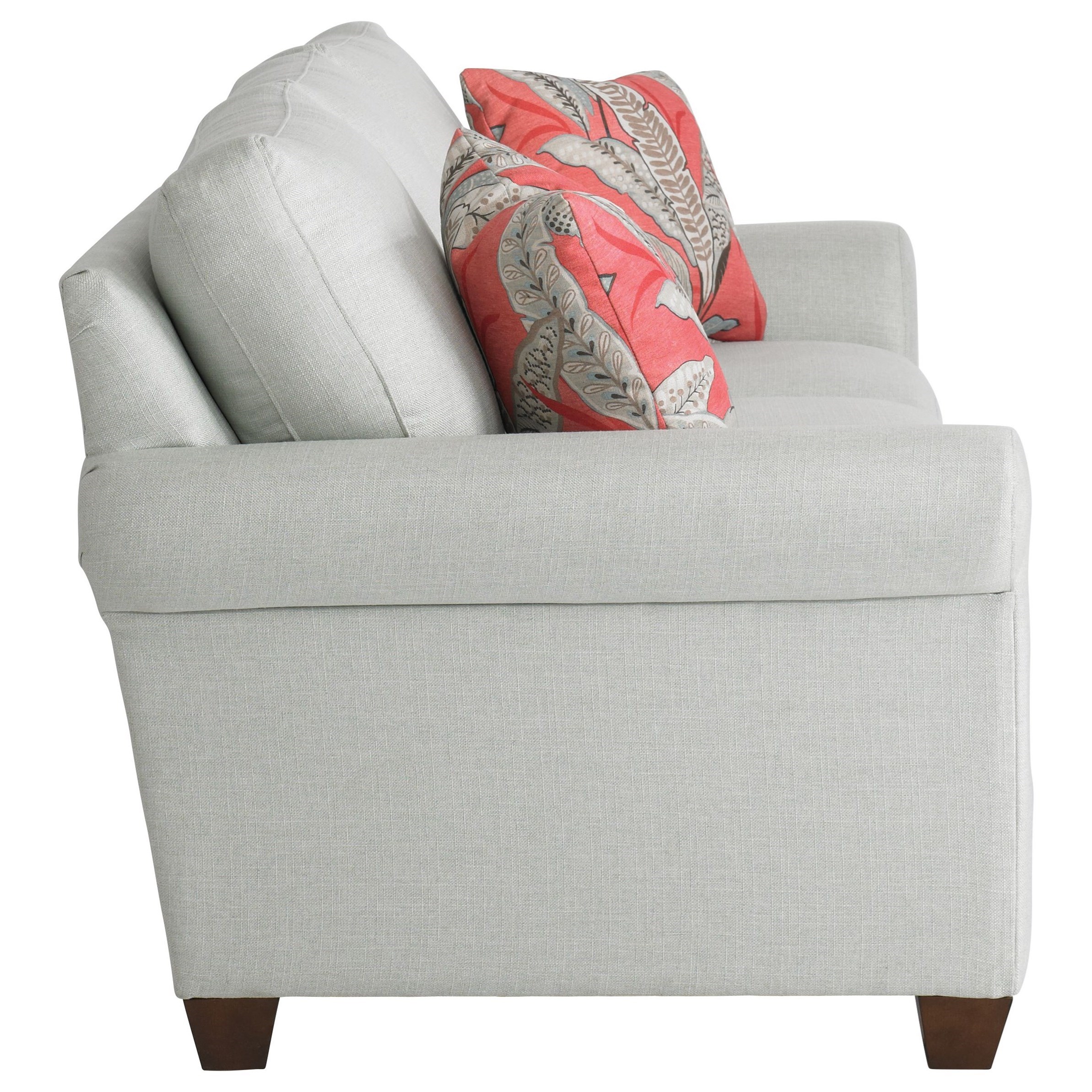 Bassett Andrew 2694 6Q Casual Queen Sleeper Sofa Esprit Decor